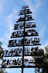 Maibaum History Tree, Hancock Park, Dahlonega